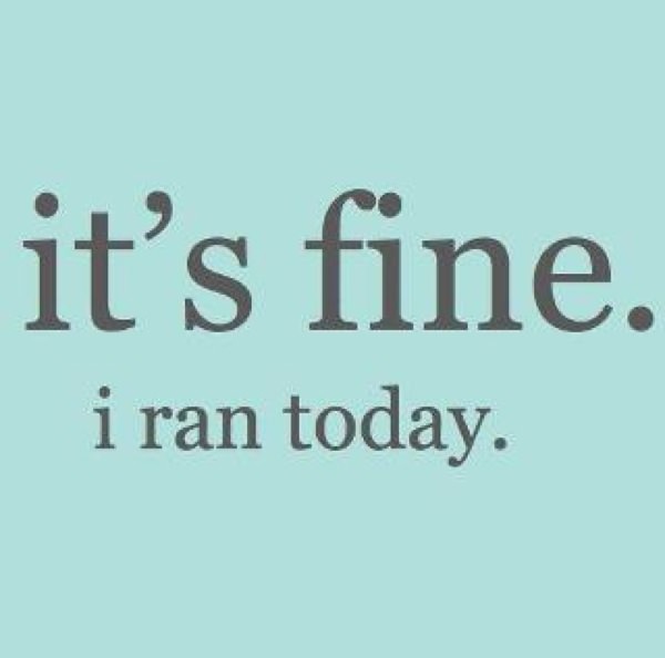 Its fine i ran today